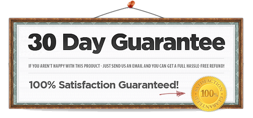 30 Day Happiness Guarantee