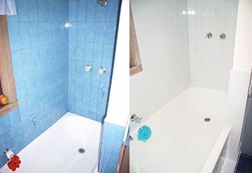 Before and After Bathroom Makeover Photos
