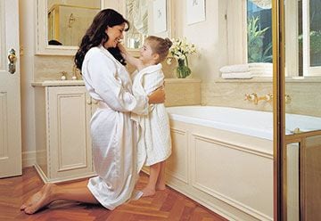 Bath Basin and Tile Resurfacing