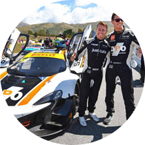 Grant wins the CAMS Australian Endurance Championship in a McLaren with co-driver Nathan Morcom. Grant wins the CAMS Australian Endurance Championship in a McLaren with co-driver Nathan Morcom.
