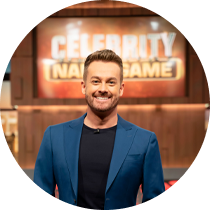 Grant Hosts the game show 'Celebrity Name Game' 5 nights per week Grant Hosts the game show 'Celebrity Name Game' 5 nights per week