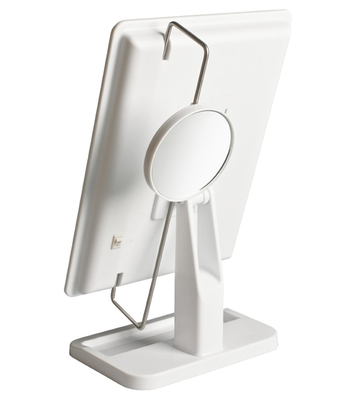 New Led Lighted Portable Magnifying Mirror By Jerdon