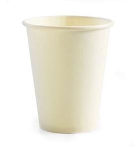 White PLA Lined (compostable)