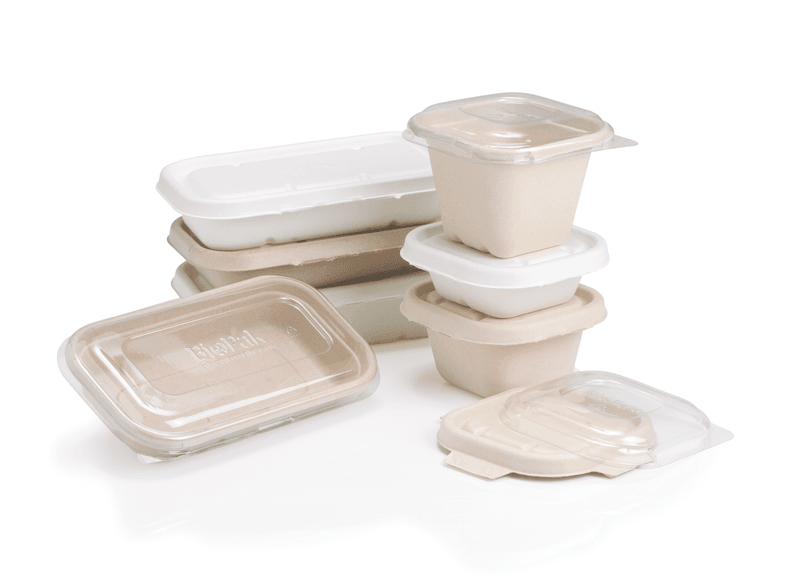 Sugarcane Trays With Lids