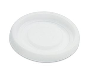 4oz/63mm PS White(No Hole) Lid
