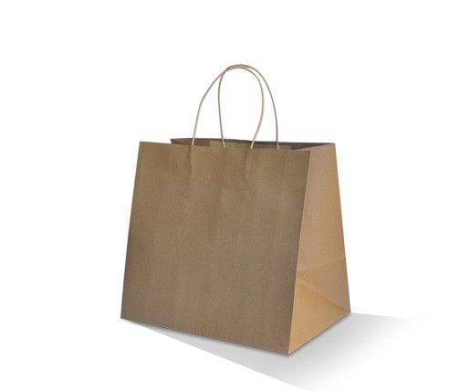 Medium Plus Brown Takeaway Bag