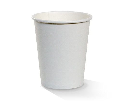 6oz White PE lined Hot Cup Single Wall
