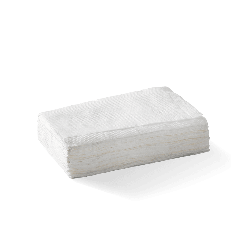 E-Fold Tall 1 Ply White Dispenser Bionapkin