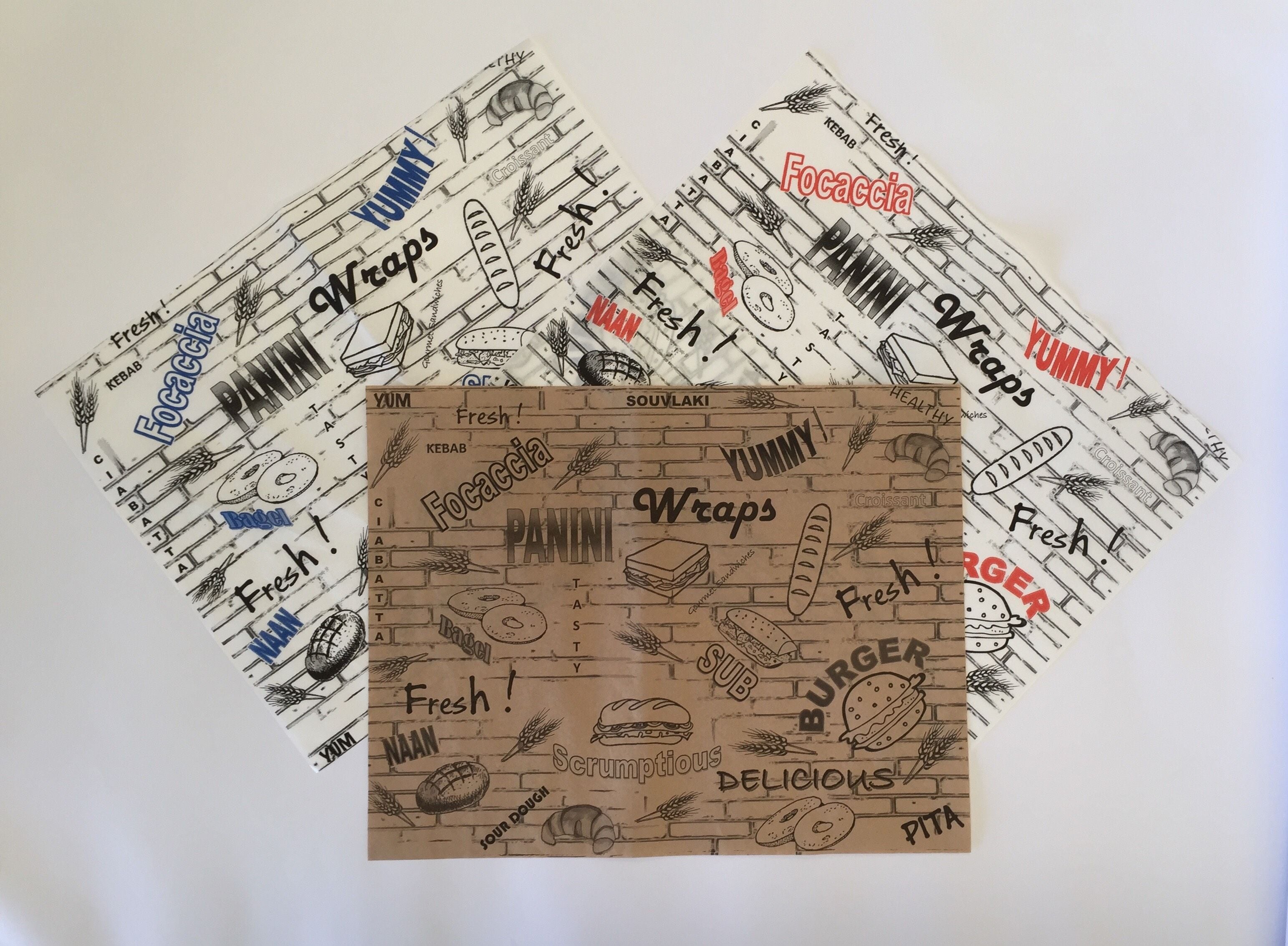 Bagelwrap Greaseproof Paper- 35GSM