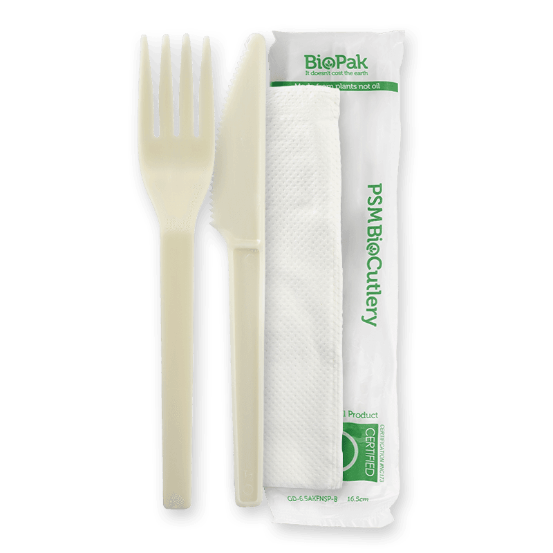 15cm / 6" PSM Knife,Fork,Napkin Set