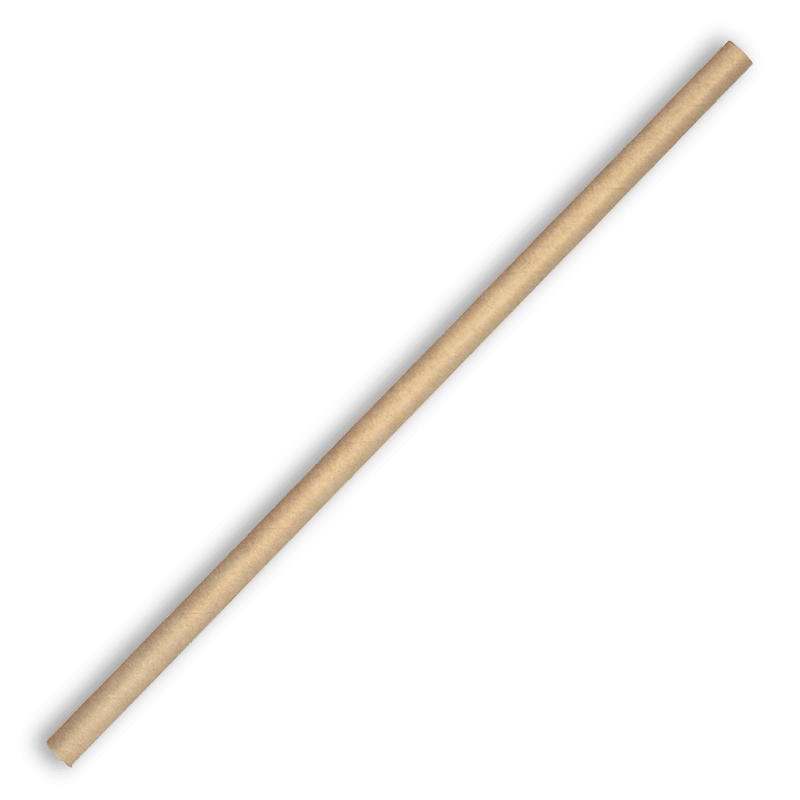 6mm Regular Kraft Biostraw