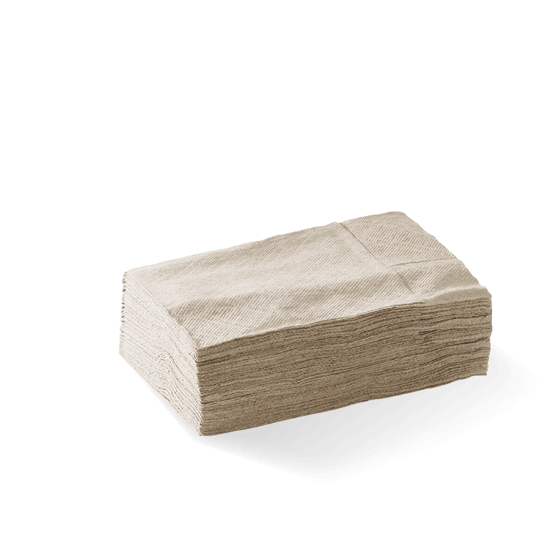 D-Fold Compact 1 Ply Natural Dispenser Bionapkin