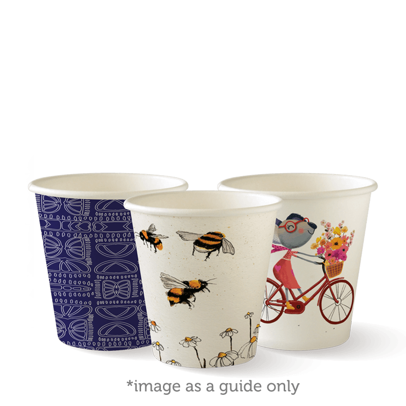 230ml/6oz(80mm) Art Series Single Wall Biocup