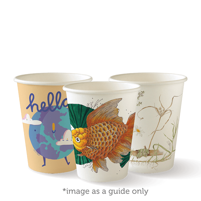 280ml/8oz(80mm) Art Series Single Wall Biocup