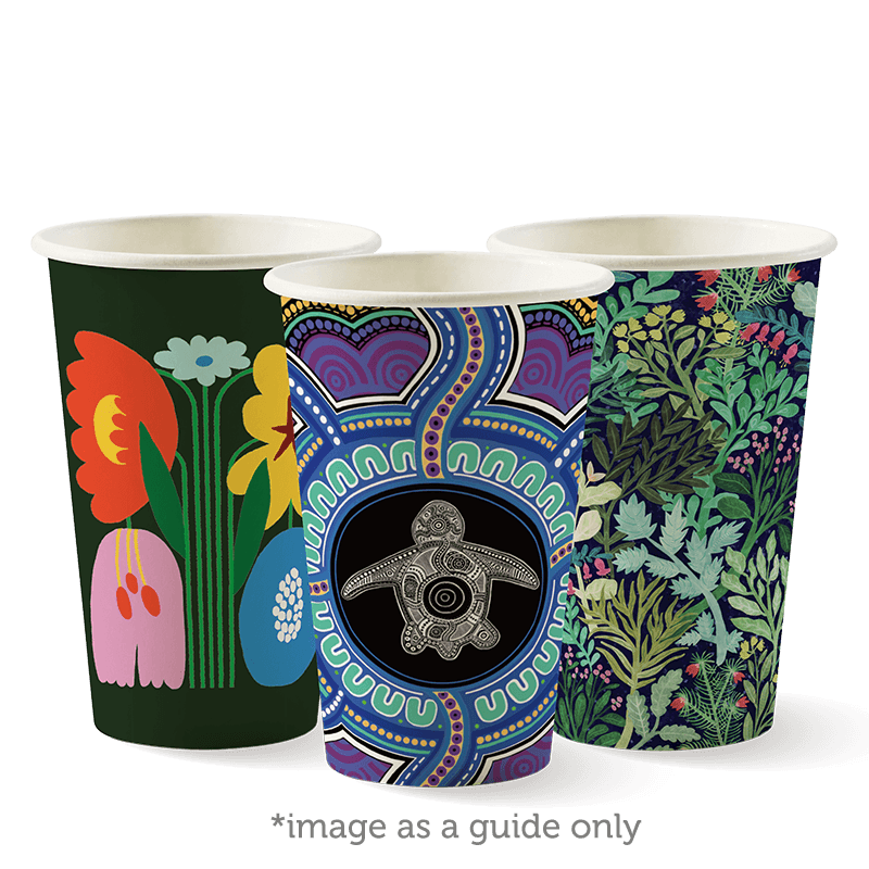 350ml/12oz(80mm) Art Series Single Wall Biocup