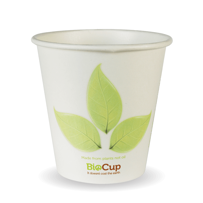 230ml/6oz(80mm) Leak Single Wall Biocup