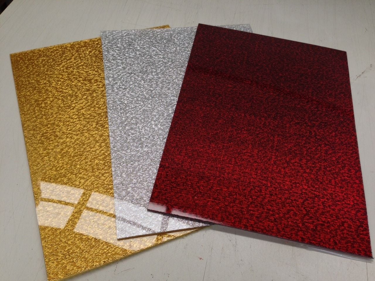 Acrylic Colour Fabric Sheet 300 x 600mm