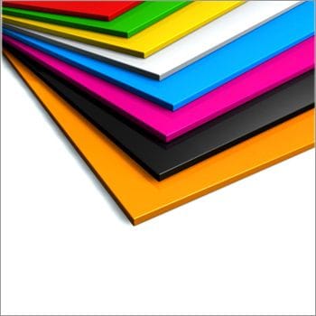 HIPS High Impact Polystyrene Pack of 5 A3 White 420x297x1mm Sheet Gloss
