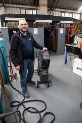 Tony and his Kemppi Rig