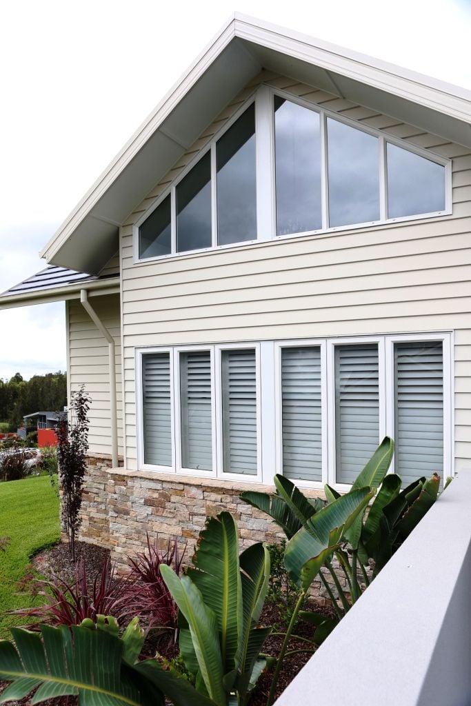 Raked Aluminium Windows