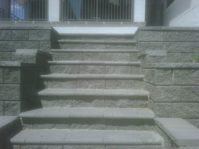 Outdoor steps and stairs