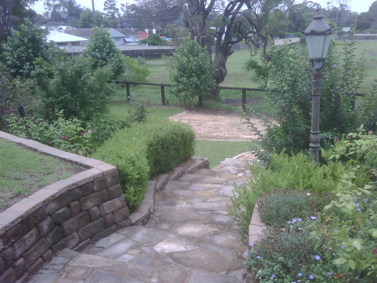 Outdoor steps and stairs