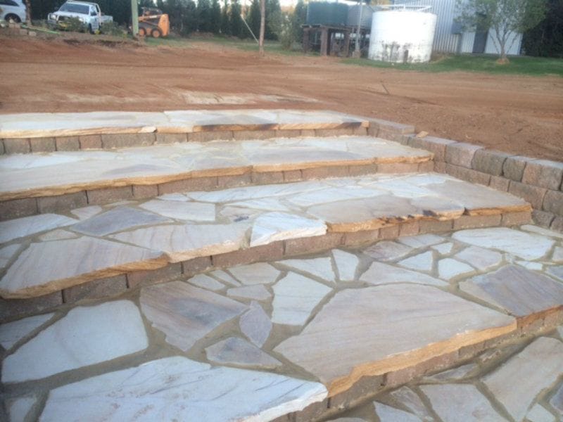 Outdoor steps and stairs