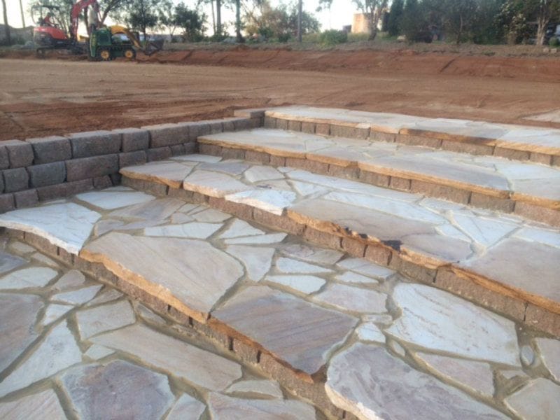 Outdoor steps and stairs