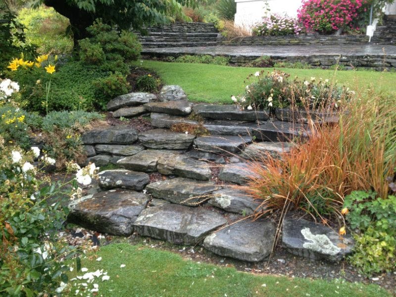 Outdoor steps and stairs