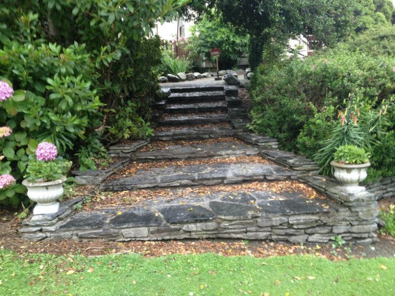 Outdoor steps and stairs