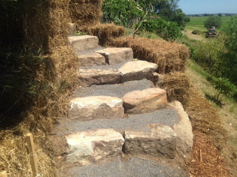 Outdoor steps and stairs