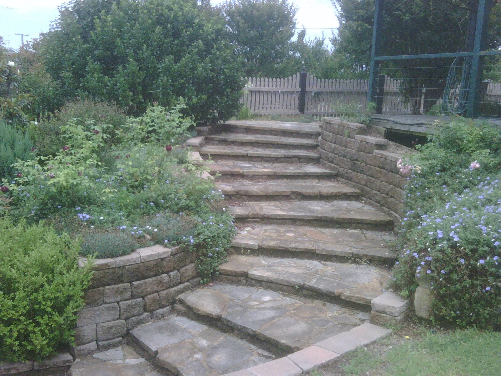 Outdoor steps and stairs