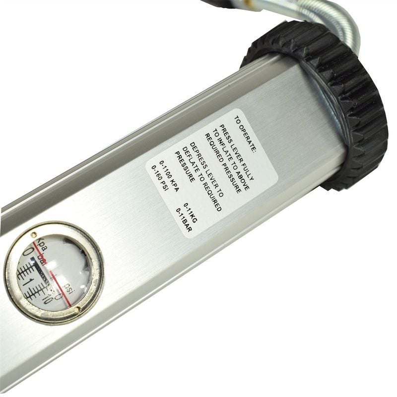Professional Air Line Tyre/Tire Inflator/Deflator Tool With Gauge
