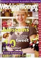 Working Women Magazine cover spring 2009