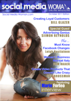 Social media women online magazine