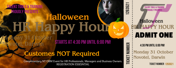 HR Happy Hour - NT OBM Event brought to you by Talent Tools & Training