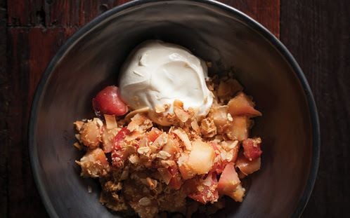 Healthy Apple Crumble