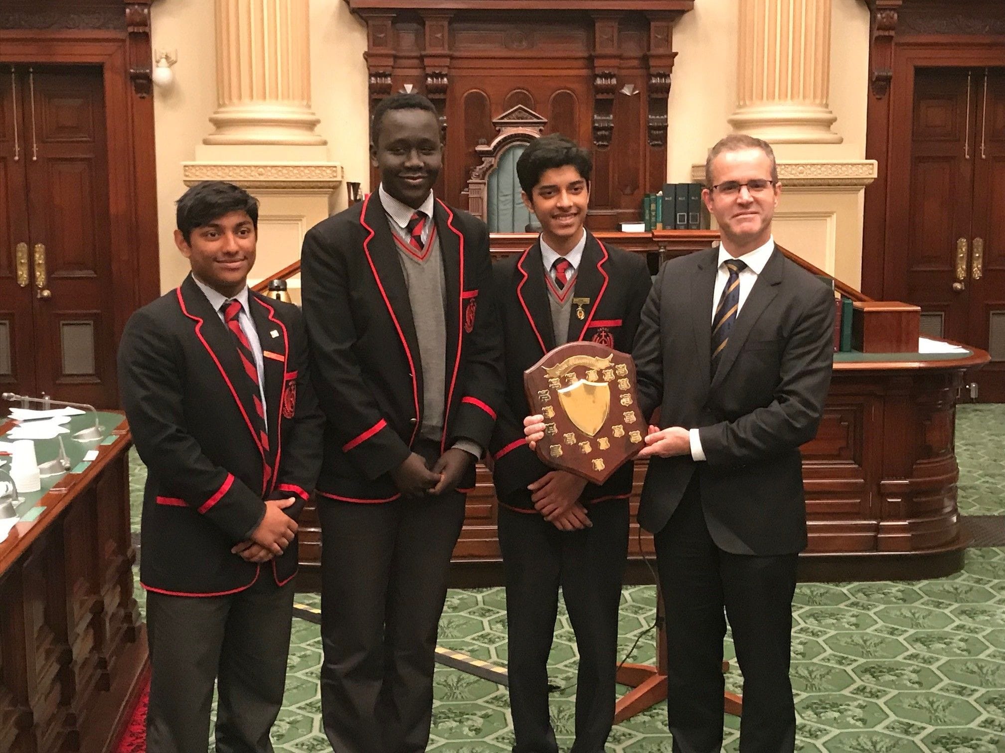 Senior School State Champion Debating Team