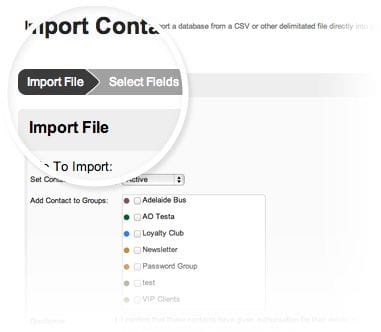 Bloomtools adding contacts to a database