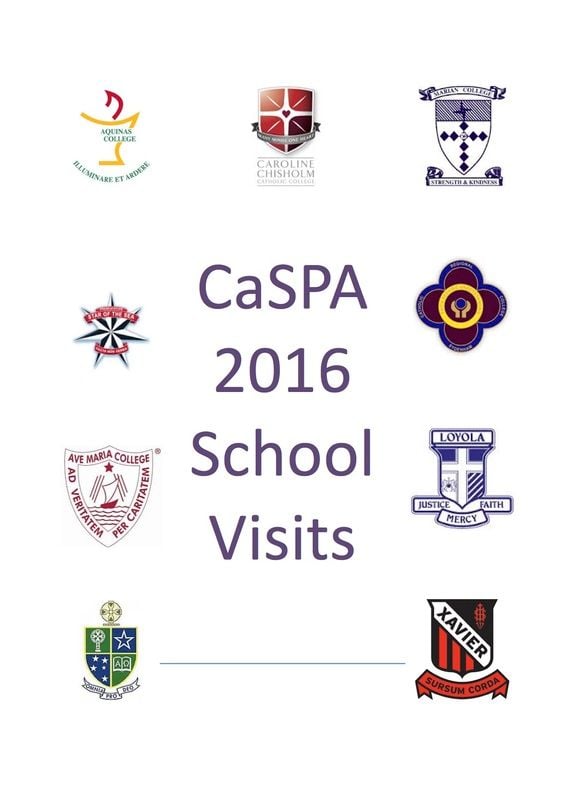 CaSPA 2016 - School Visits Update