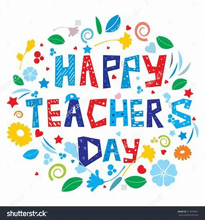 CaSPA wishes all the staff in all our schools a Happy Teacher's Day - October 26,2018