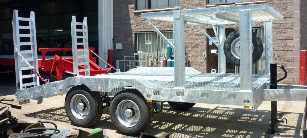 Galvanised Plant Trailer