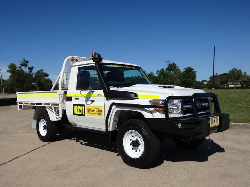 New Toyota Landcruiser tray back 4x4 with 5 star safety!