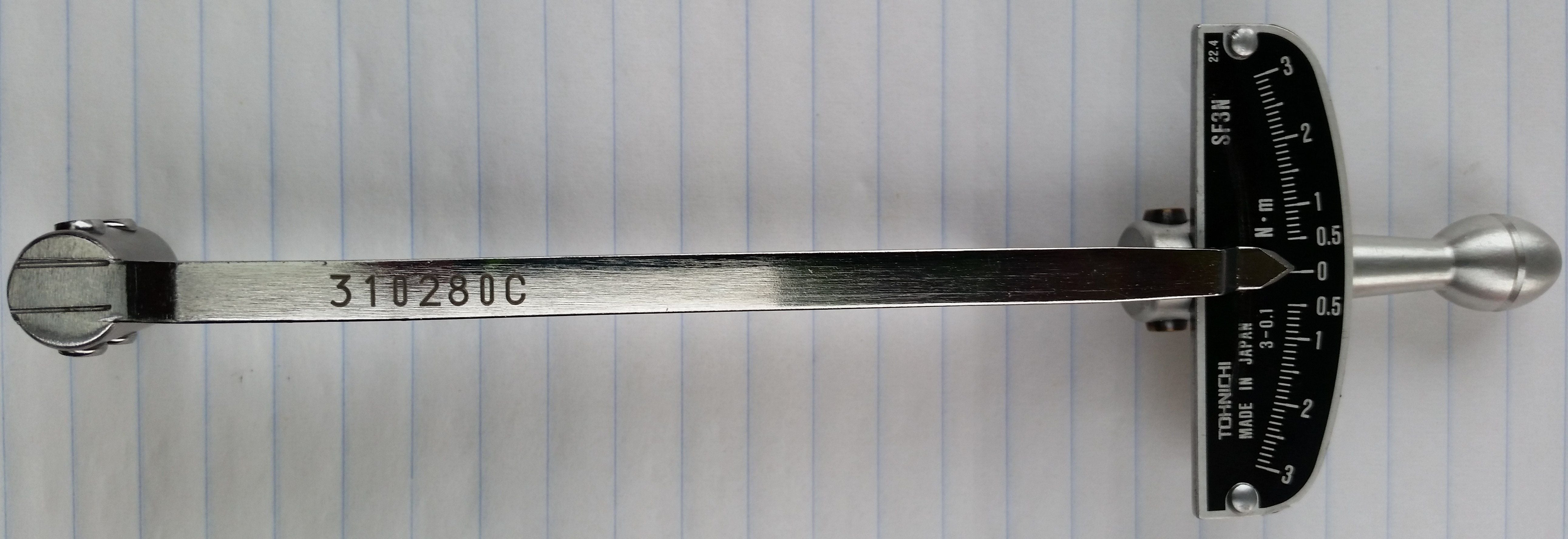 Beam Style Torque Wrench - Checking Preload