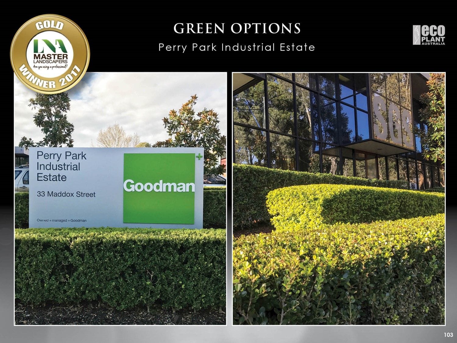 Landscape Excellence Awards 2017