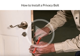 How to Install a Privacy Bolt
