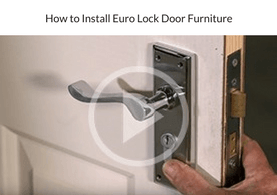 How to Install Euro Lock Door Furniture