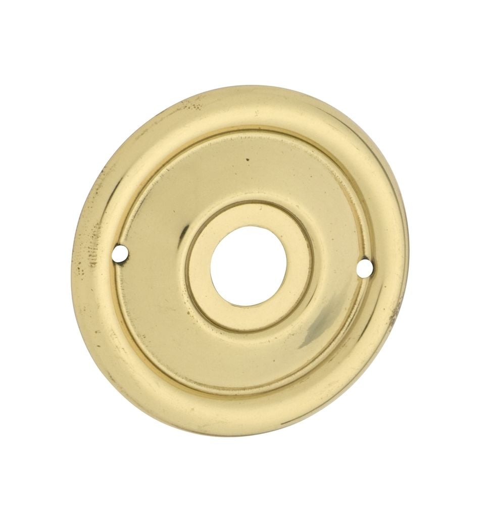 Backplate (Pair) Polished Brass1027