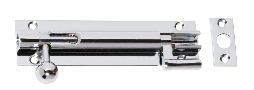 Barrel Bolt - Offset Chrome1437