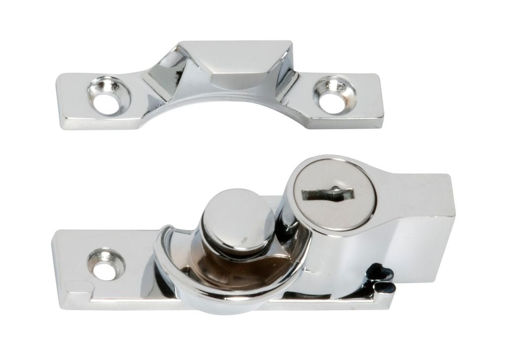 Sash Fastener - Key Operated Chrome1623